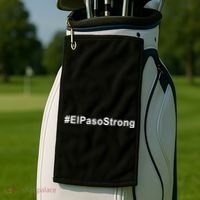 #ElPasoStrong Golf Towel thumb 2