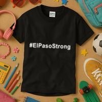 #ElPasoStrong Kids T-Shirt thumb 3