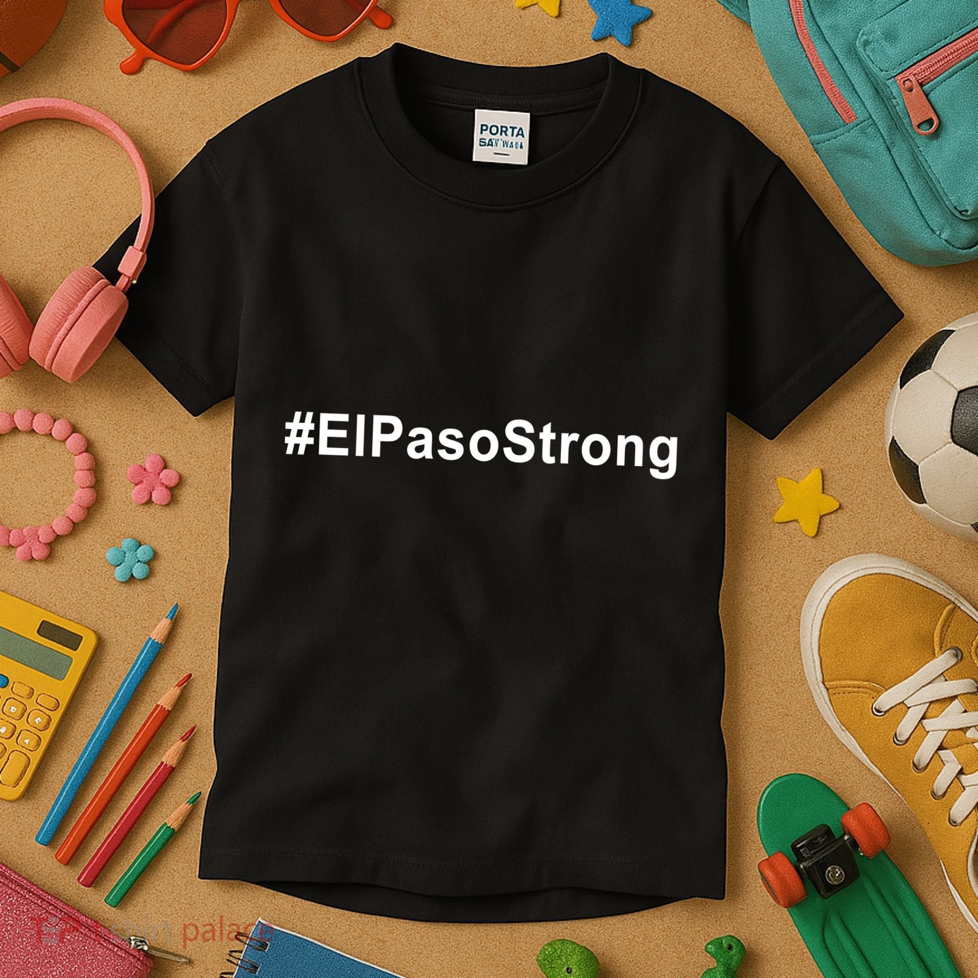 #ElPasoStrong Kids T-Shirt
