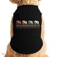 Elephant Lover Retro Elephant animal Doggie Tank thumb 0