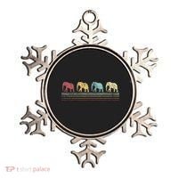Elephant Lover Retro Elephant animal Ornament thumb 0