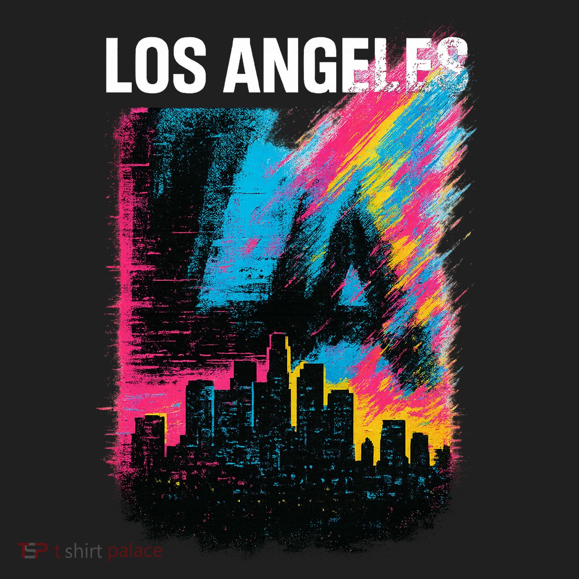 Electric LA Skyline Women's Sweatshirt
