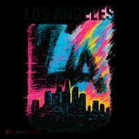 Electric LA Skyline Coffee Mug thumb 5