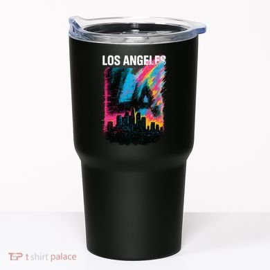 Electric LA Skyline Tumbler