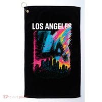 Electric LA Skyline Golf Towel thumb 0