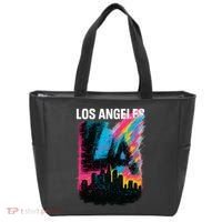 Electric LA Skyline Tote Bag thumb 0