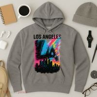 Electric LA Skyline Hoodie thumb 3