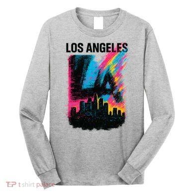 Electric LA Skyline Long Sleeve Shirt