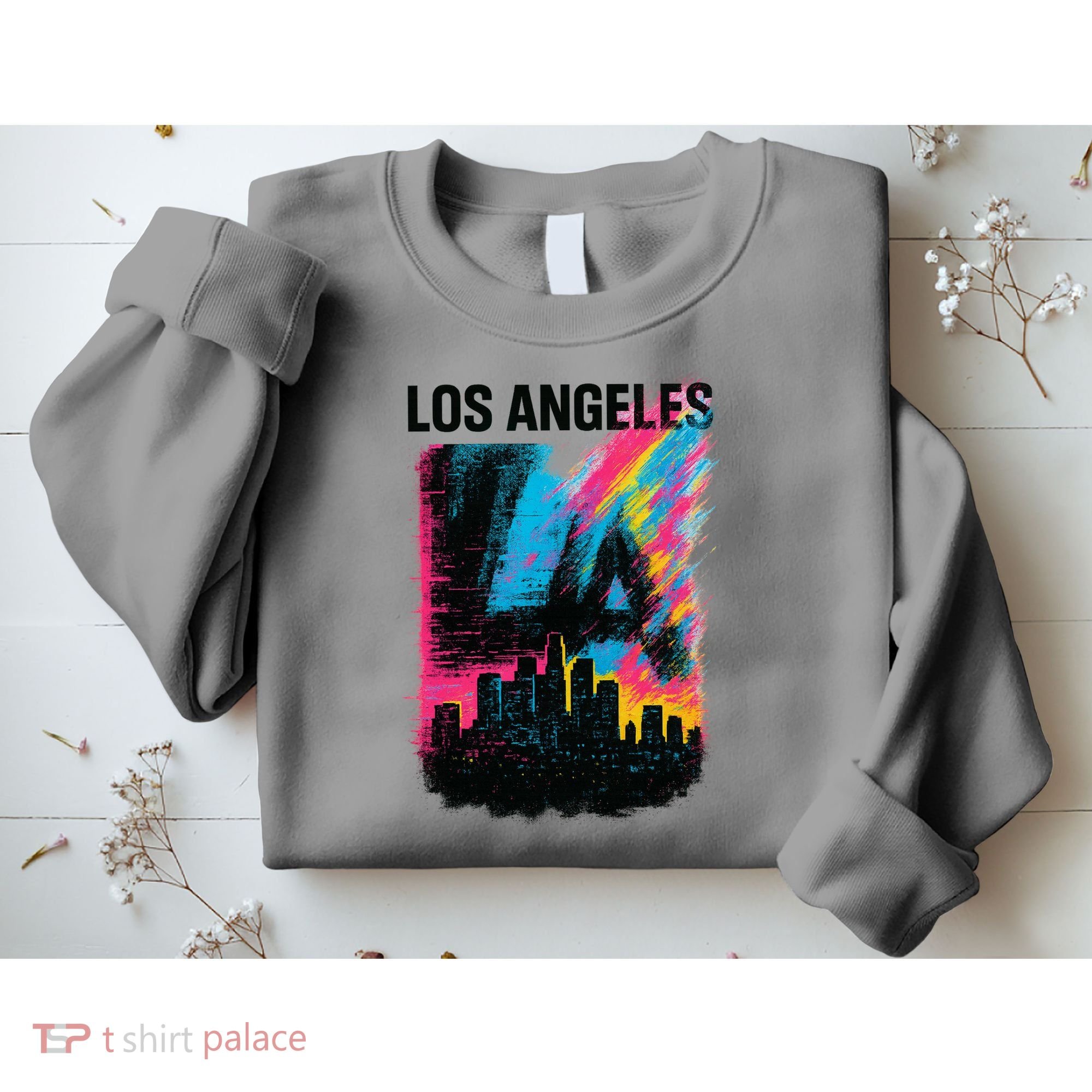 Electric LA Skyline Sweatshirt