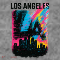 Electric LA Skyline Women's Hoodie thumb 2