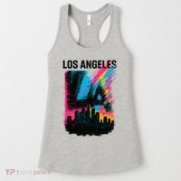 Electric LA Skyline Women's Tank Top thumb 0