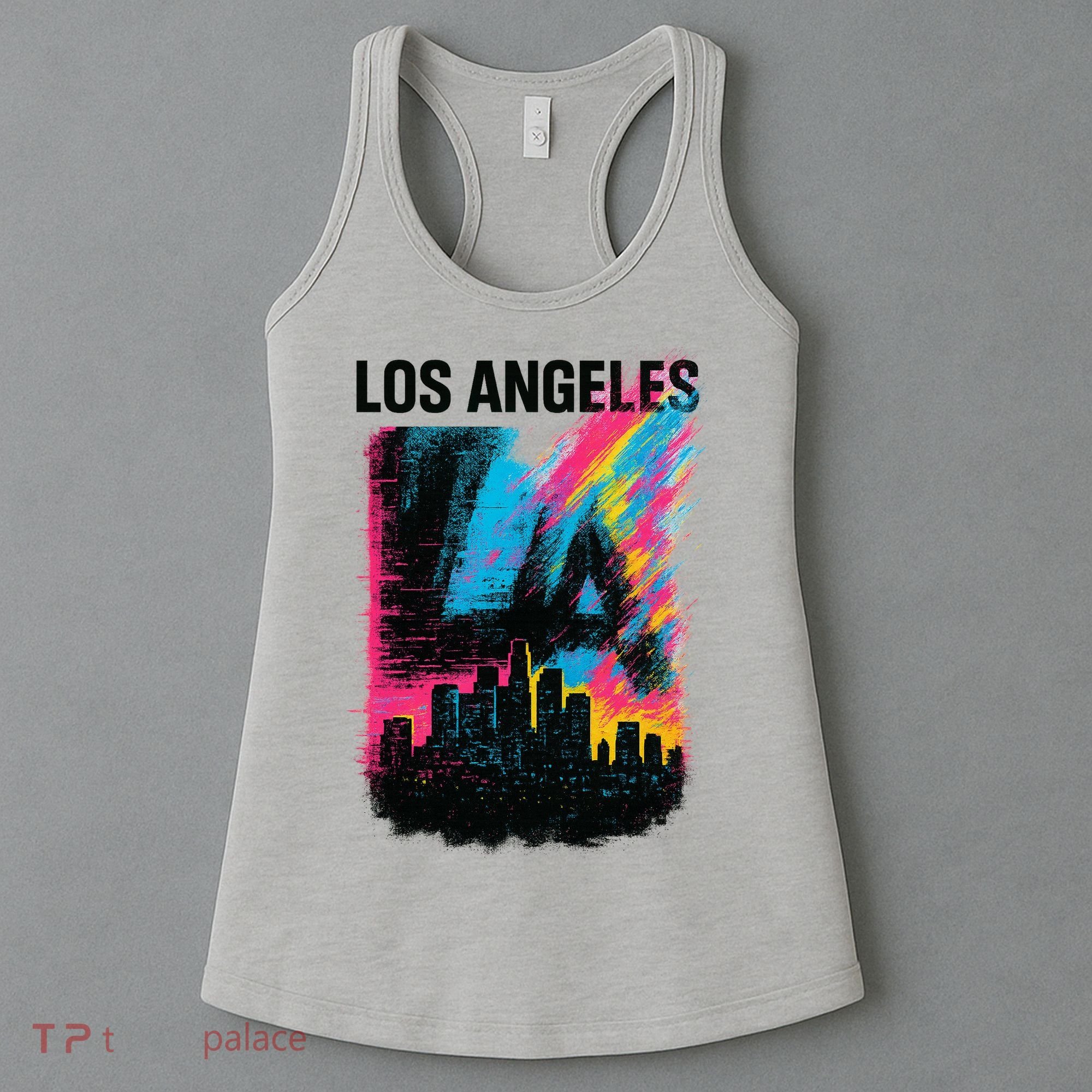 Electric LA Skyline Women's Tank Top