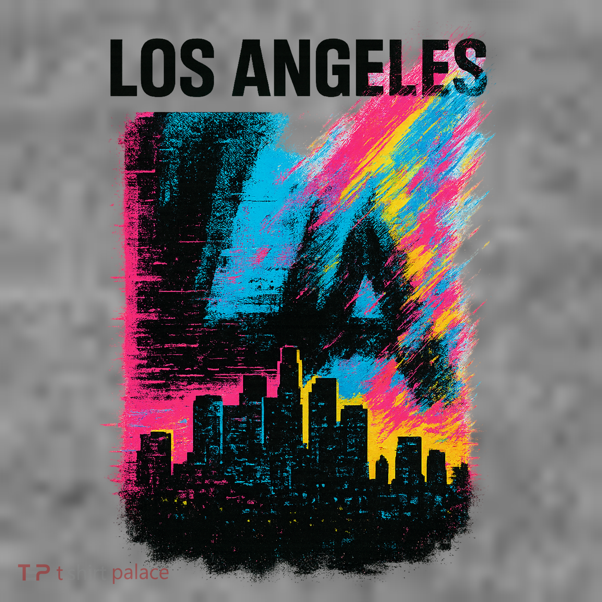 Electric LA Skyline Toddler Hoodie