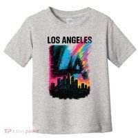 Electric LA Skyline Toddler T-Shirt thumb 0