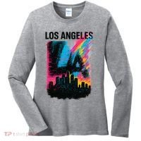 Electric LA Skyline Women's Long Sleeve Shirt thumb 0