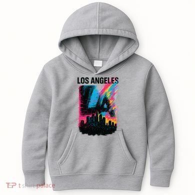 Electric LA Skyline Kids Hoodie