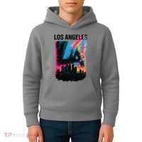 Electric LA Skyline Kids Hoodie thumb 4