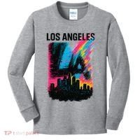 Electric LA Skyline Kids Long Sleeve Shirt thumb 0