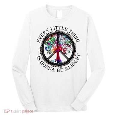 Every little thing is gonna be alright Yoga tree root color Long Sleeve Shirt
