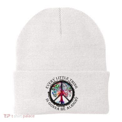 Every little thing is gonna be alright Yoga tree root color Beanie