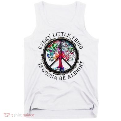 Every little thing is gonna be alright Yoga tree root color Tank Top
