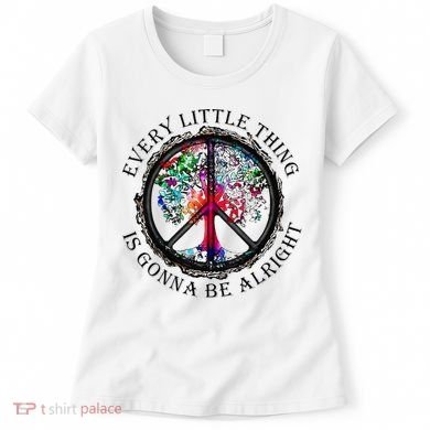 Every little thing is gonna be alright Yoga tree root color Women's T-Shirt