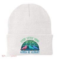 Every Little Thing Is Gonna Be Alright Bird Cute Adorable Beanie thumb 0