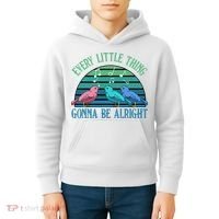 Every Little Thing Is Gonna Be Alright Bird Cute Adorable Kids Hoodie thumb 4