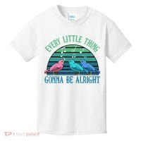Every Little Thing Is Gonna Be Alright Bird Cute Adorable Kids T-Shirt thumb 0
