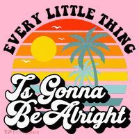 Every Little Thing Is Gonna Be Alright Jamaica Island Coaster thumb 2