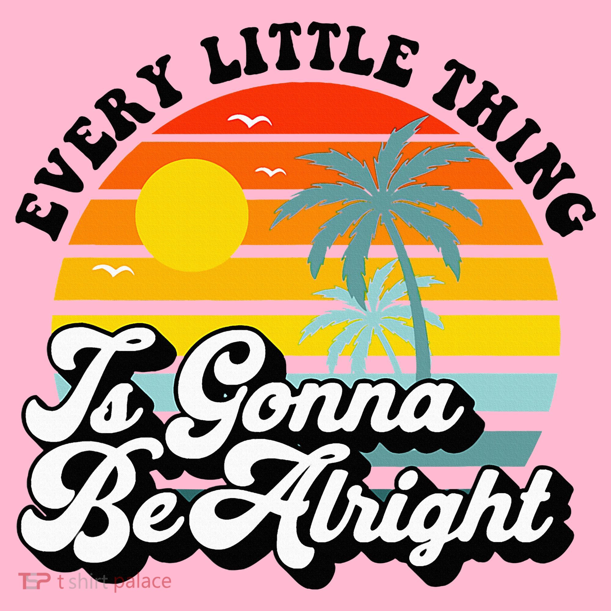 Every Little Thing Is Gonna Be Alright Jamaica Island Coaster