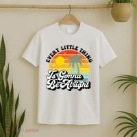 Every Little Thing Is Gonna Be Alright Jamaica Island T-Shirt thumb 2