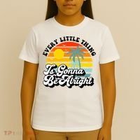 Every Little Thing Is Gonna Be Alright Jamaica Island T-Shirt thumb 4