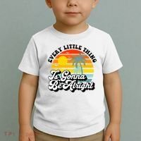 Every Little Thing Is Gonna Be Alright Jamaica Island Toddler T-Shirt thumb 2