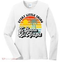 Every Little Thing Is Gonna Be Alright Jamaica Island Women's Long Sleeve Shirt thumb 0