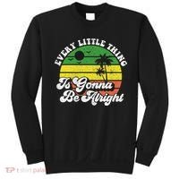 Every Little Thing Is Gonna Be Alright Jamaica Wo Gift Sweatshirt thumb 0