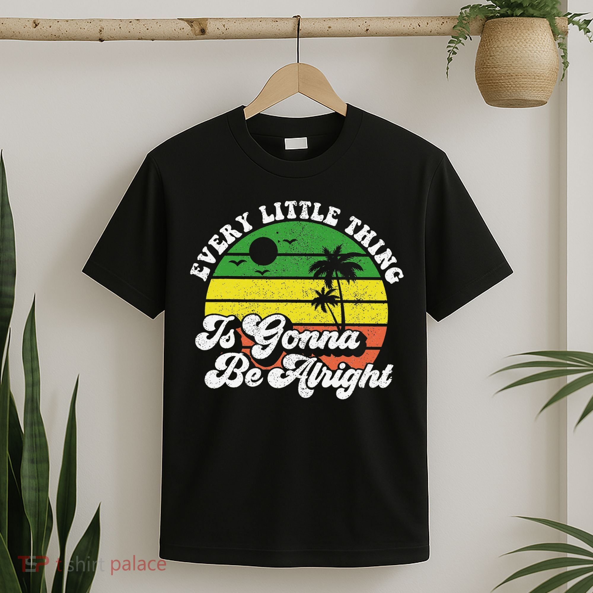 Every Little Thing Is Gonna Be Alright Jamaica Wo Gift T-Shirt