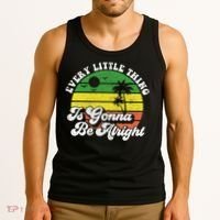 Every Little Thing Is Gonna Be Alright Jamaica Wo Gift Tank Top thumb 3