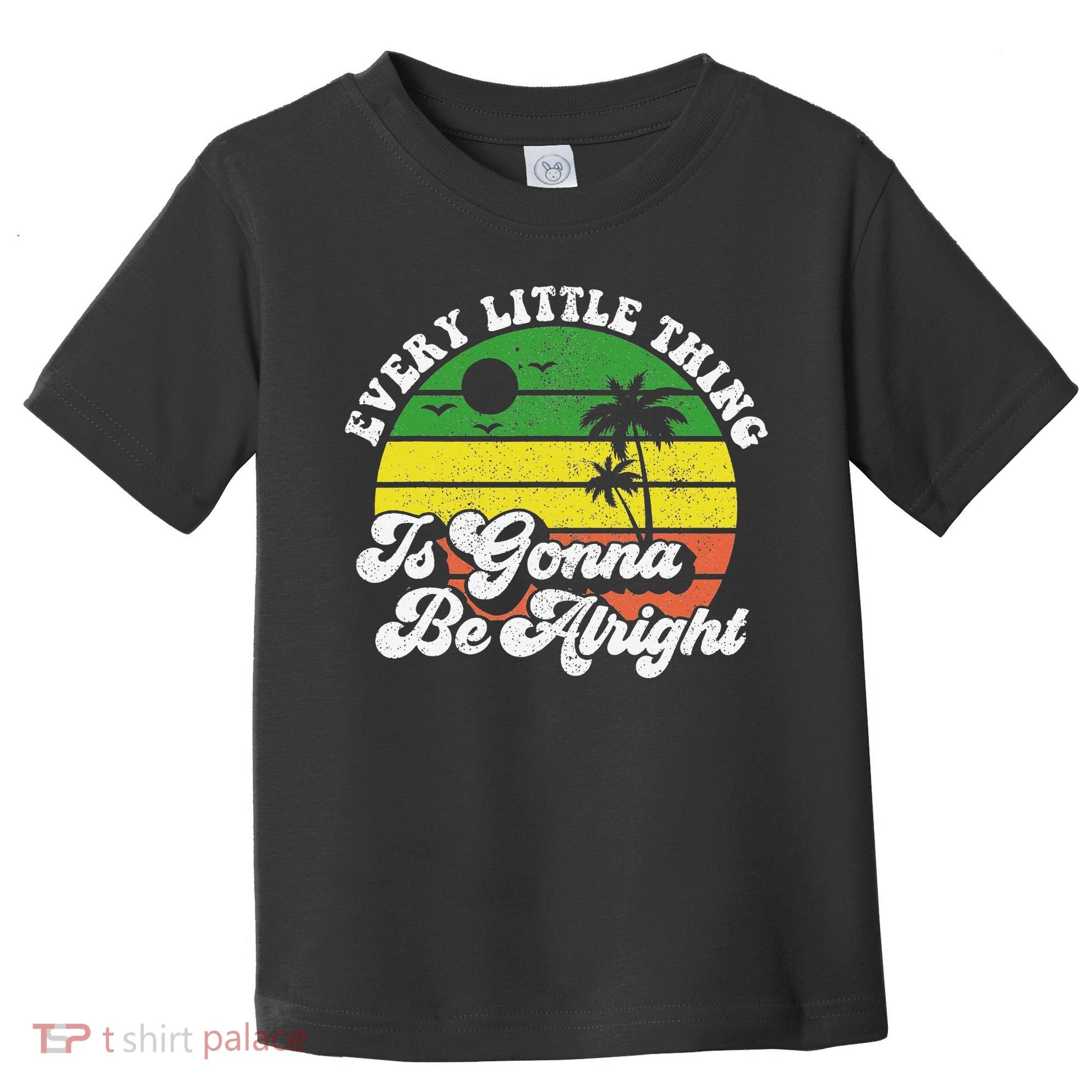 Every Little Thing Is Gonna Be Alright Jamaica Wo Gift Toddler T-Shirt