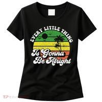 Every Little Thing Is Gonna Be Alright Jamaica Wo Gift Women's T-Shirt thumb 0