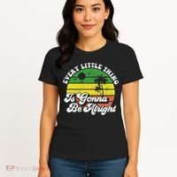 Every Little Thing Is Gonna Be Alright Jamaica Wo Gift Women's T-Shirt thumb 4