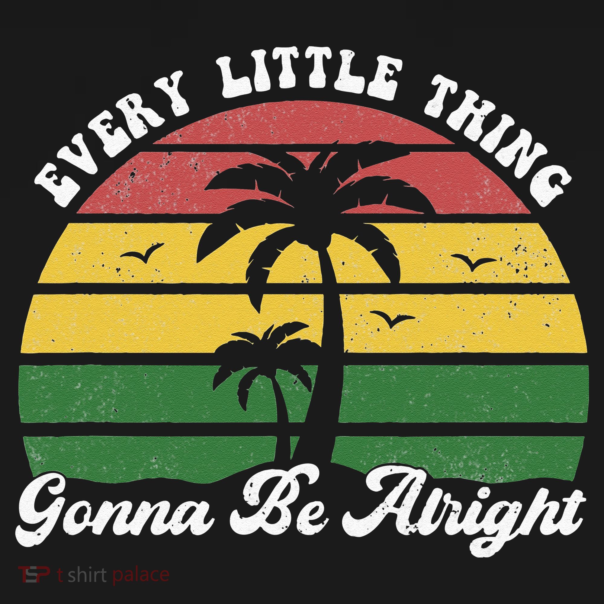 Every Little Thing Is Gonna Be Alright Jamaica Funny Reggae Women's Hoodie