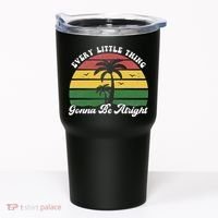 Every Little Thing Is Gonna Be Alright Jamaica Funny Reggae Tumbler thumb 0
