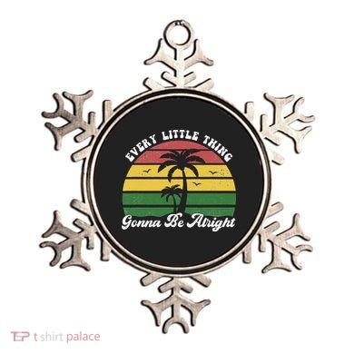 Every Little Thing Is Gonna Be Alright Jamaica Funny Reggae Ornament