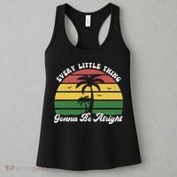 Every Little Thing Is Gonna Be Alright Jamaica Funny Reggae Women's Tank Top thumb 3