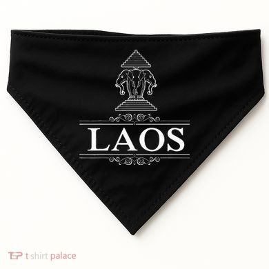 Erawan Laos Three Headed Elephant USA-Made Doggie Bandana