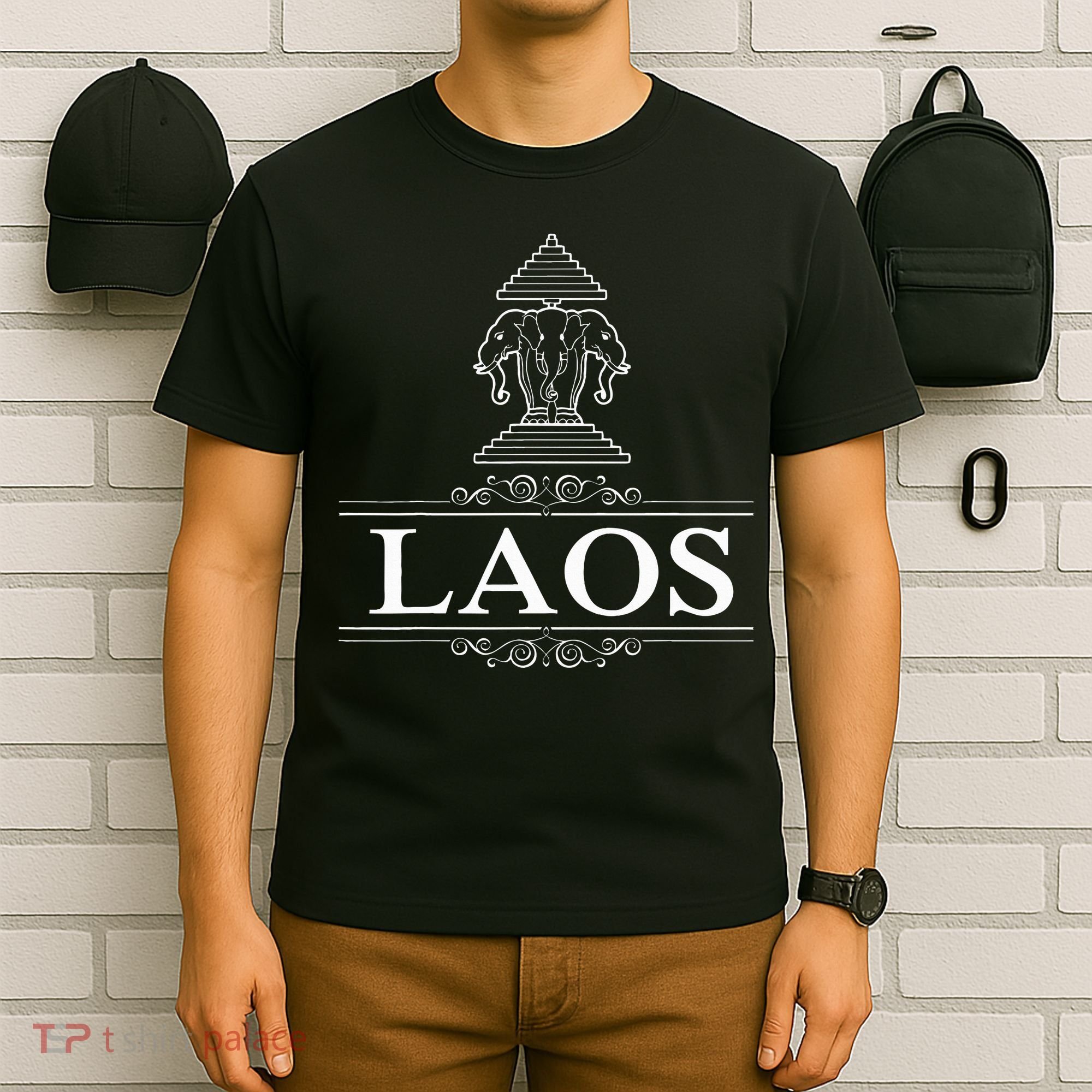 Erawan Laos Three Headed Elephant T-Shirt