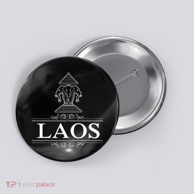 Erawan Laos Three Headed Elephant Button