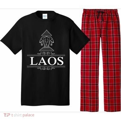 Erawan Laos Three Headed Elephant Pajama Set