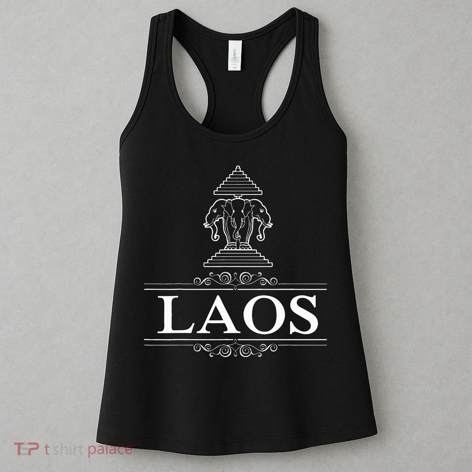 Erawan Laos Three Headed Elephant Women's Tank Top